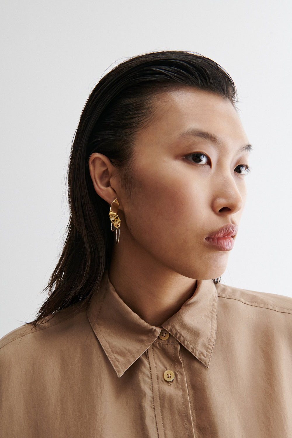 Quarry Elbe Loop Earring Pair - Rachel Comey