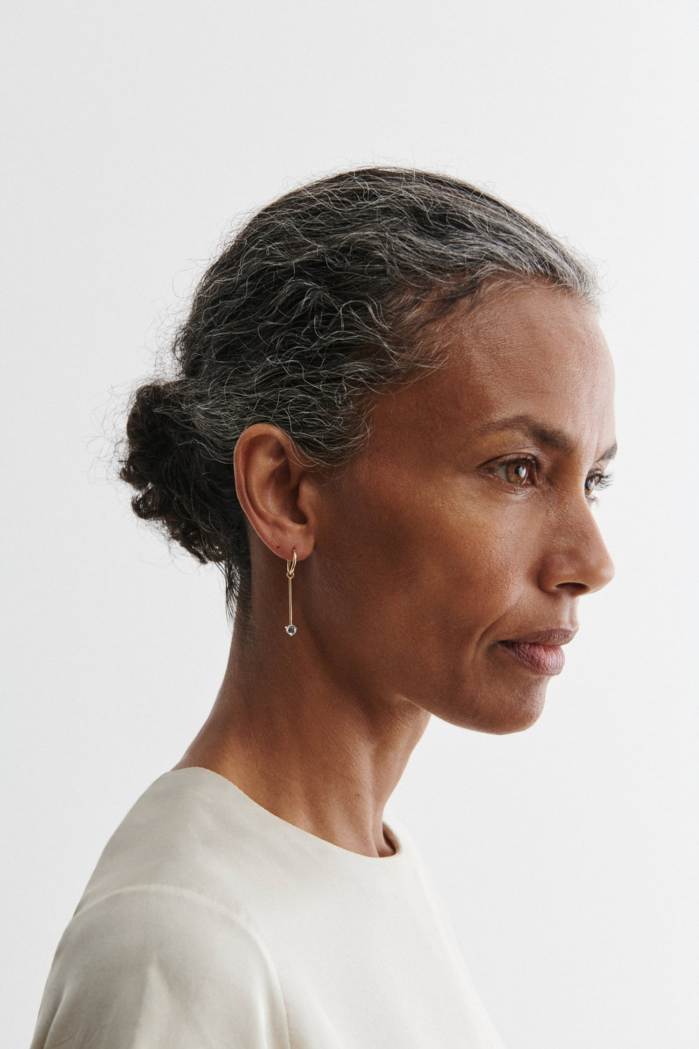 Quarry Serr Hoop Earring Single - Rachel Comey