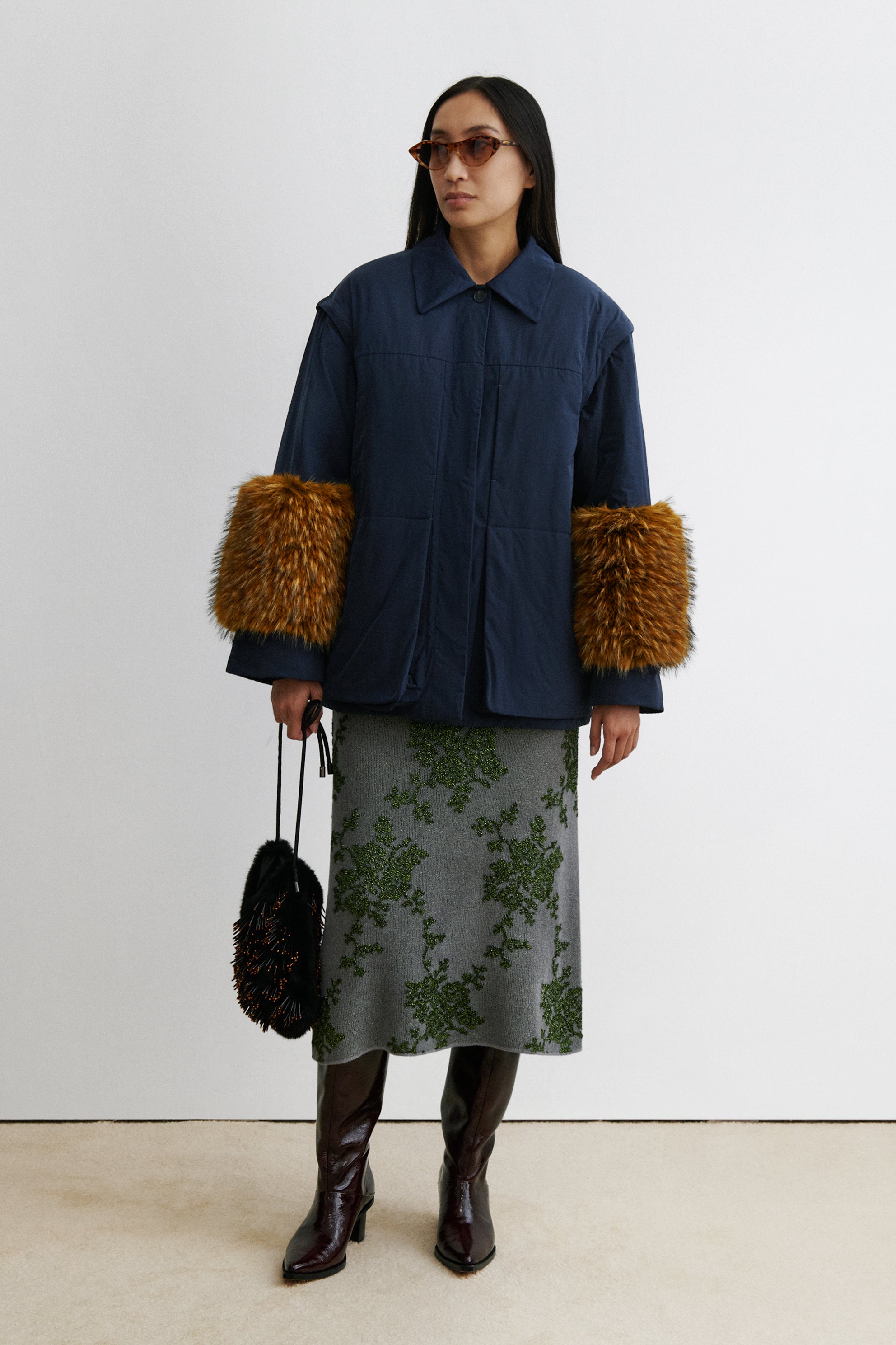 Muff Coat - Rachel Comey