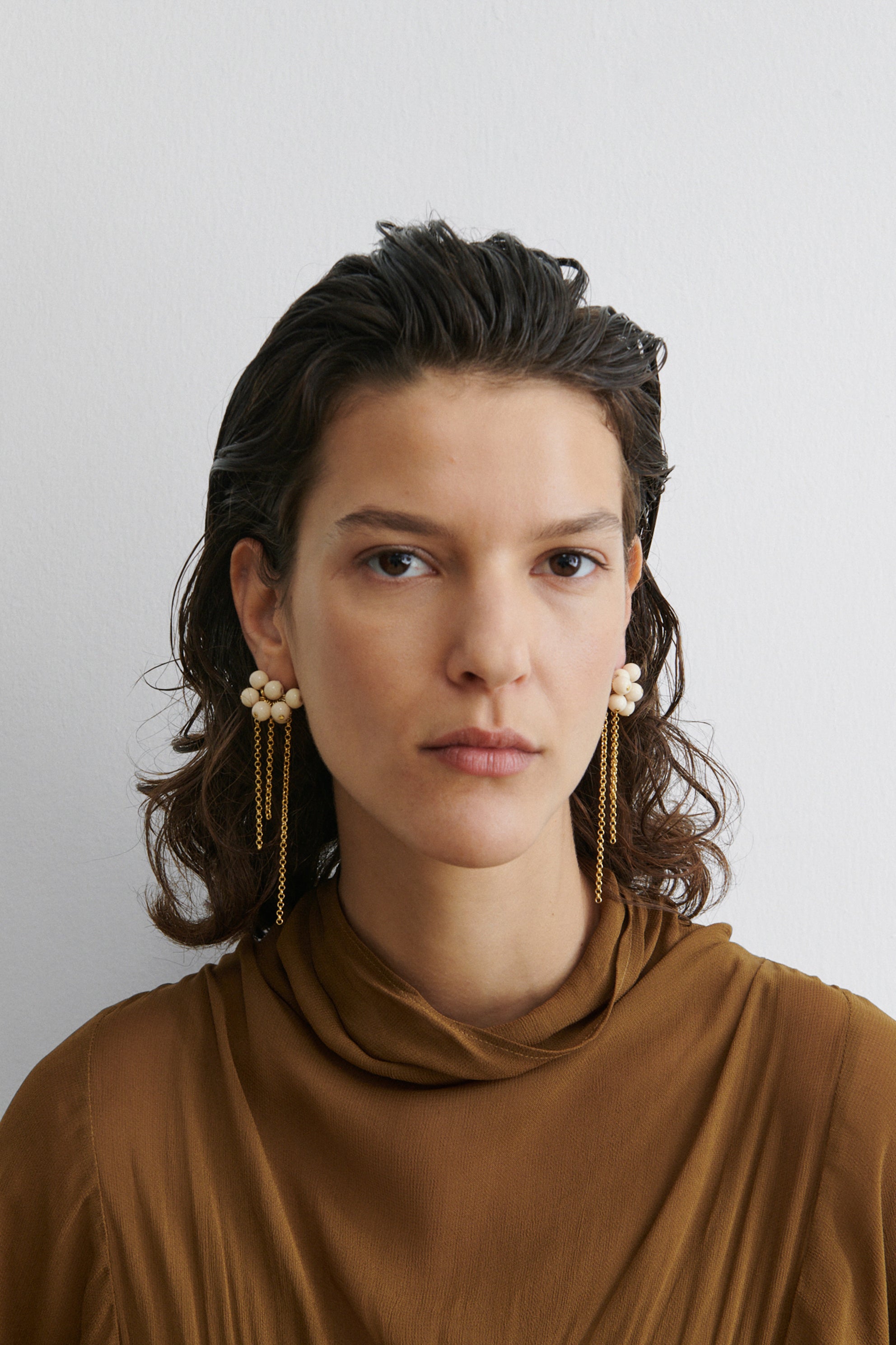 Bauble Mesh Earring - Rachel Comey