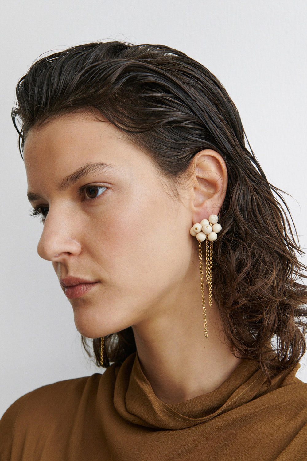 Bauble Mesh Earring - Rachel Comey