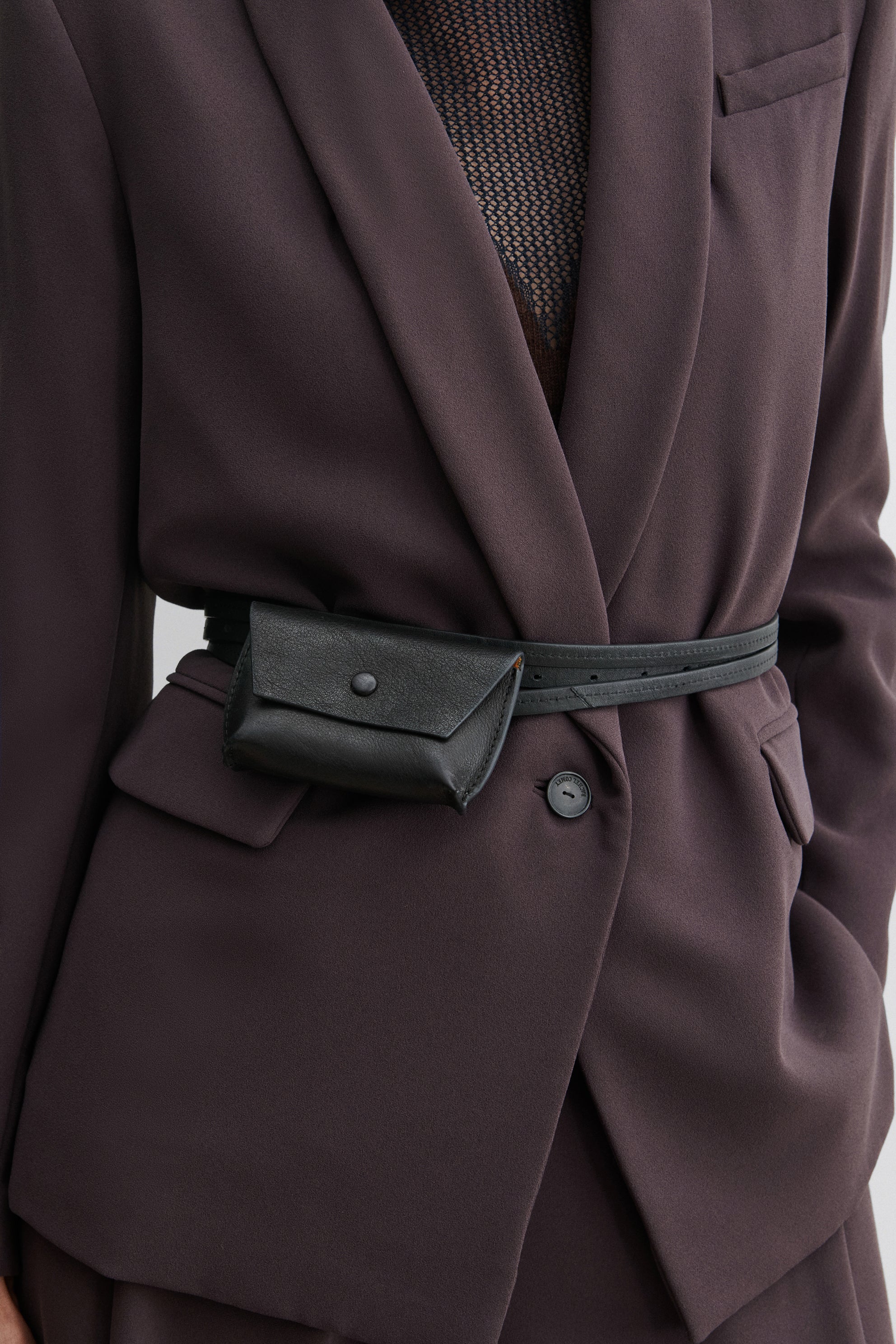 Double Wrap Hamecon Card Slot Belt - Rachel Comey