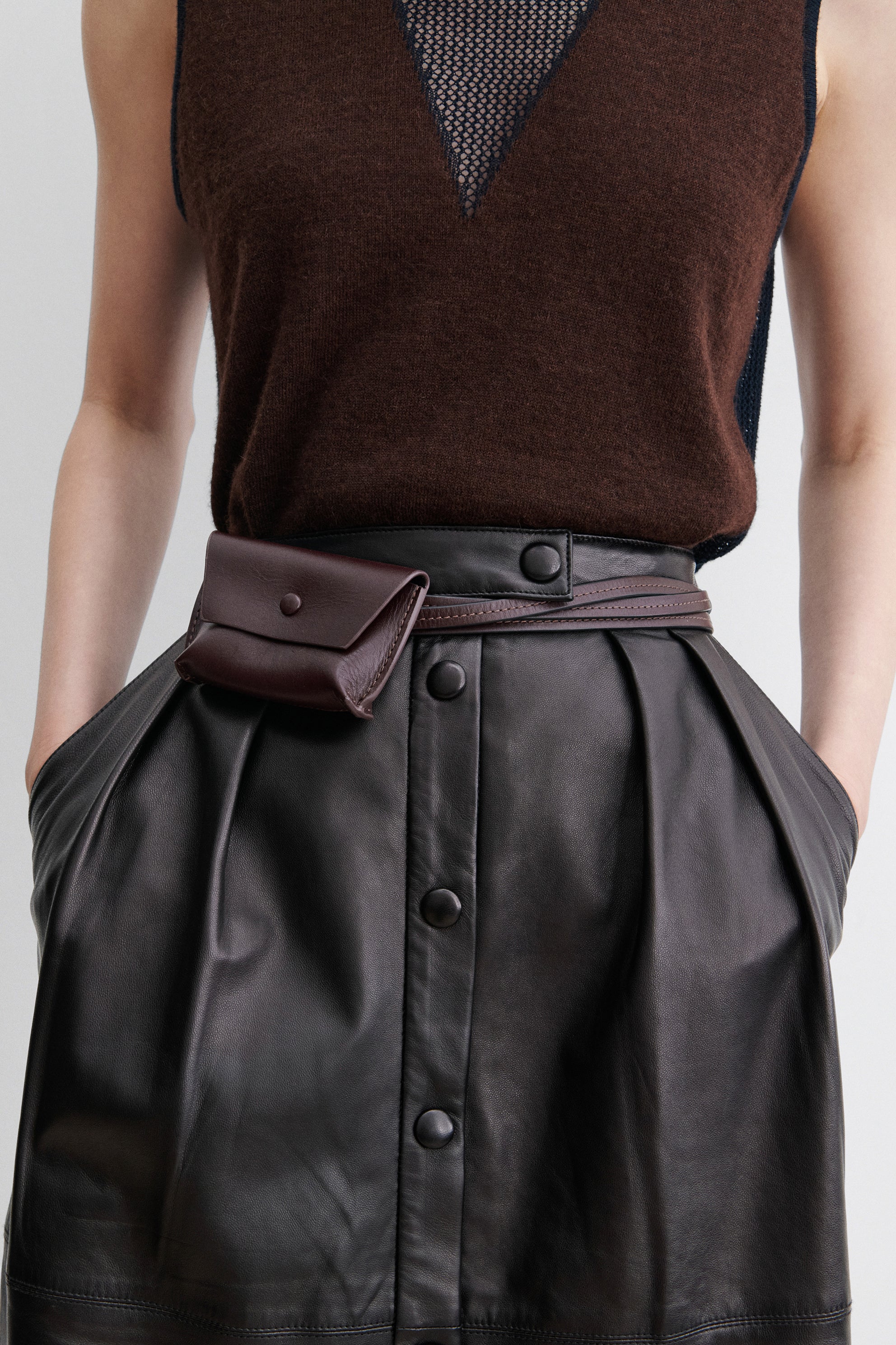 Double Wrap Hamecon Card Slot Belt - Rachel Comey